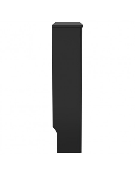 Copertura per Radiatore Nera in MDF 78 cm