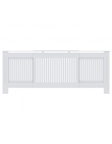 Copertura per Radiatore Bianca in MDF 205 cm