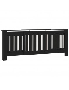 Copertura per Radiatore Nera in MDF 205 cm 2