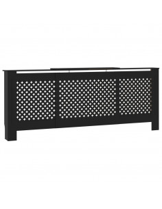 Copertura per Radiatore Nera in MDF 205 cm 2