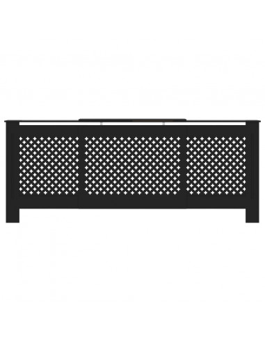 Copertura per Radiatore Nera in MDF 205 cm