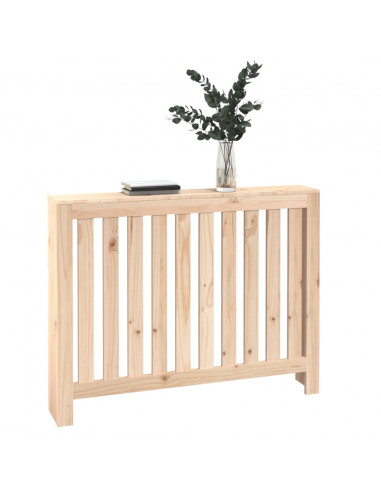 Copertura Termosifone 108,5x19x84 cm in Legno Massello di Pino