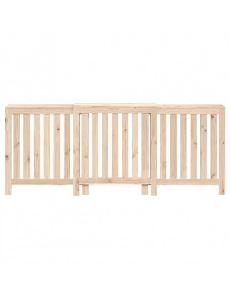 Copertura Termosifone 210x21x85 cm in Legno Massello di Pino
