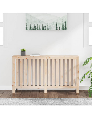 Copertura Termosifone 153x19x84 cm in Legno Massello di Pino