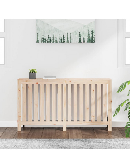 Copertura Termosifone 153x19x84 cm in Legno Massello di Pino