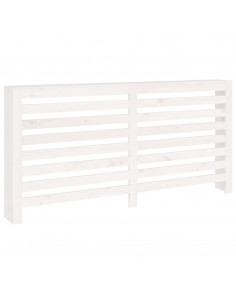 Copertura Termosifone Bianca 169x19x84 cm Legno Massello Pino 2