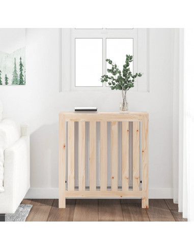 Copertura Termosifone 79,5x19x84 cm Legno Massello Pino