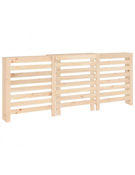 Copertura Termosifone 210x21x85 cm in Legno Massello di Pino