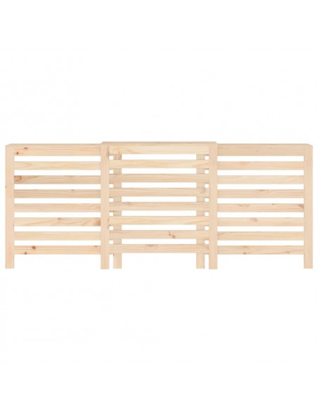 Copertura Termosifone 210x21x85 cm in Legno Massello di Pino