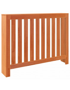 Copertura Termosifone Marrone Cera in Legno Massello Pino 2