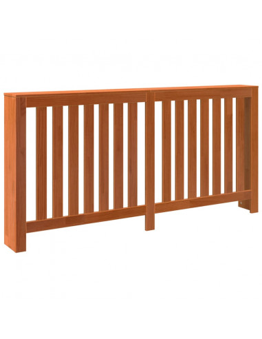 Copertura Termosifone Marrone Cera in Legno Massello Pino