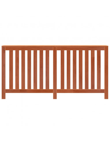 Copertura Termosifone Marrone Cera in Legno Massello Pino