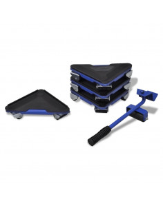 Set per il Trasporto dei Mobili Sollevatore con Ruote