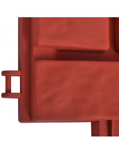 Prato divisore con design di mattoni 11 pezzi