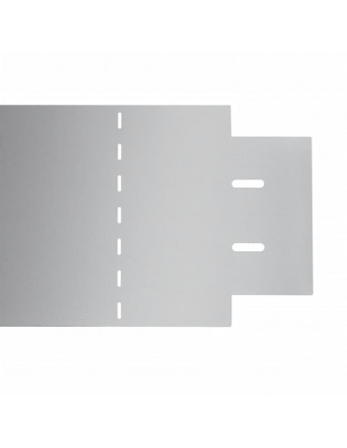 Set 5 pz Bordo prato flessibile in acciaio galvanizzato 100 x 14 cm