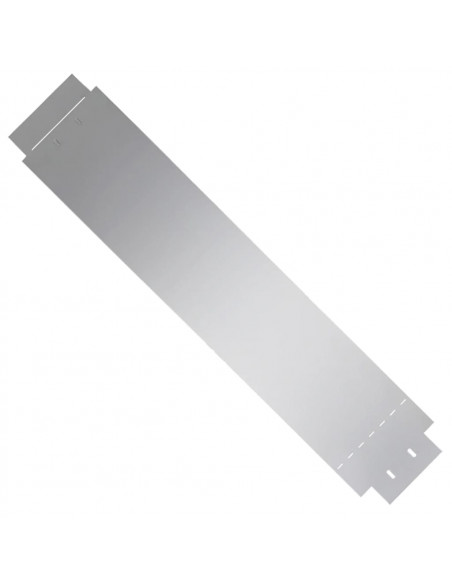 Pannelli di Recinzione per Prato 5 pz Acciaio Zincato 100x20 cm