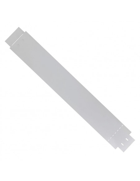 Set 10 pz Bordo prato flessibile in acciaio galvanizzato 100 x 14 cm