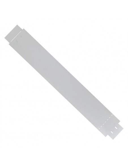 Set 15 pz Bordo prato flessibile in acciaio galvanizzato 100 x 14 cm