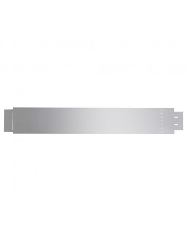 Set 15 pz Bordo prato flessibile in acciaio galvanizzato 100 x 14 cm