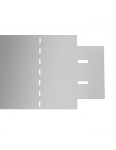 Set 15 pz Bordo prato flessibile in acciaio galvanizzato 100 x 14 cm