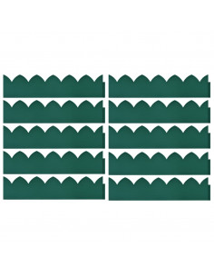 Bordature per Prato 10 pz Verdi 65x15 cm in PP 2