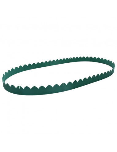 Bordature per Prato 10 pz Verdi 65x15 cm in PP