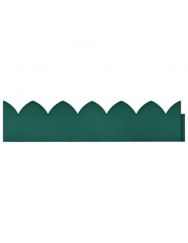 Bordature per Prato 10 pz Verdi 65x15 cm in PP