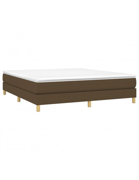 Giroletto Marrone Scuro 160x200 cm in Tessuto