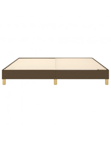 Giroletto Marrone Scuro 160x200 cm in Tessuto