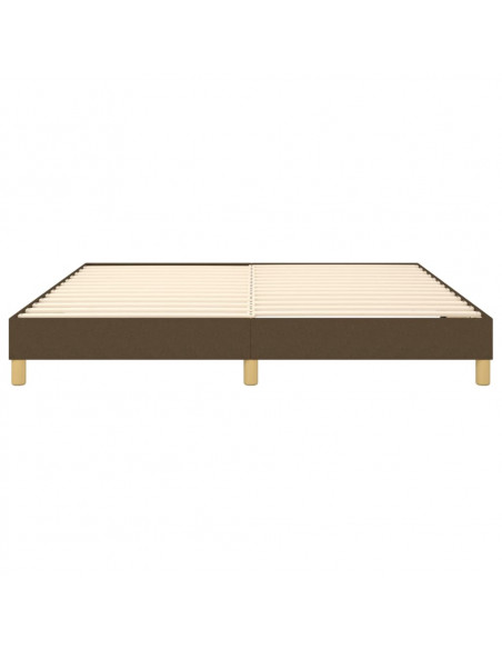 Giroletto Marrone Scuro 160x200 cm in Tessuto
