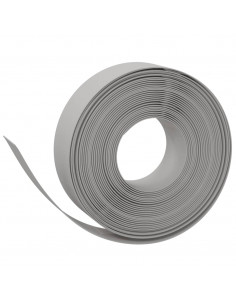 Bordatura da Giardino Grigia 10 m 15 cm in Polietilene 2