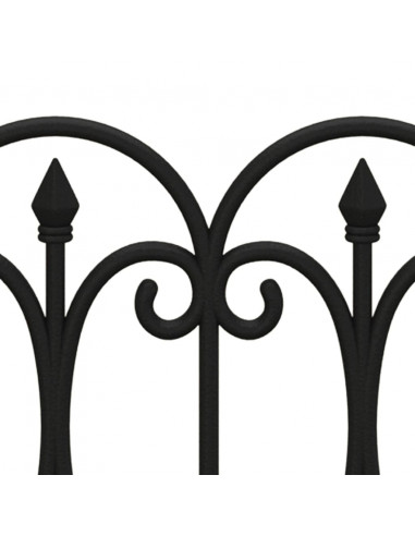 Bordi per Prato 17 pz Neri 10 m in PP