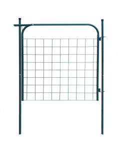 Recinzione da Giardino 100x100 cm Verde 2