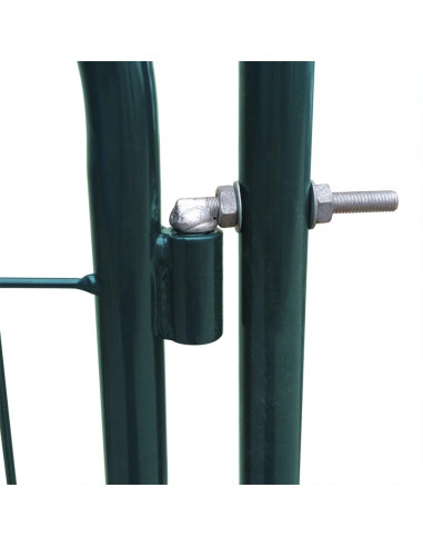 Recinzione da Giardino 100x100 cm Verde