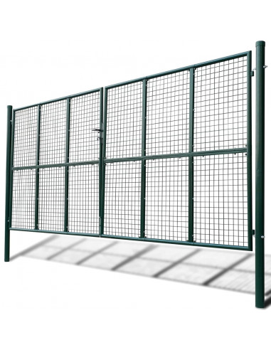 Cancello in Rete per Giardino 415 x 250 cm / 400 x 200 cm