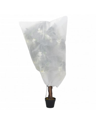 Coperture con Coulisse per Piante 8pz 70 g/m² 0,8x0,8 m