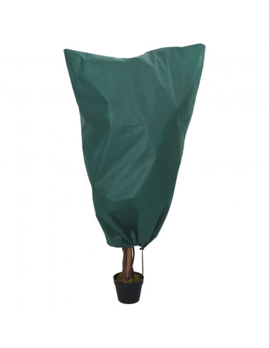 Coperture con Coulisse per Piante 4pz 70 g/m² 0,8x0,8 m