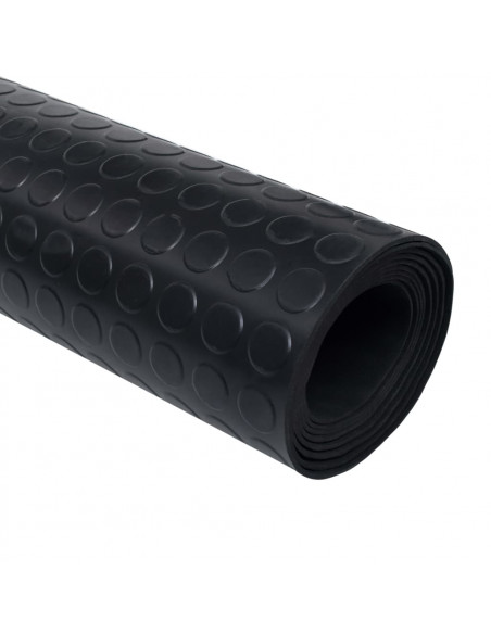 Tappetino Antiscivolo in Gomma 5 x 1 m con Puntini