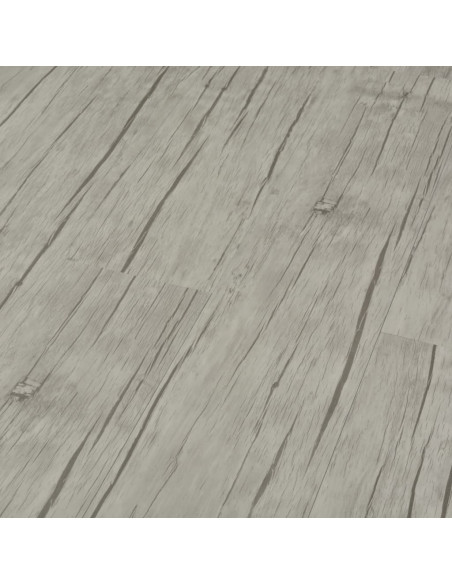 Listoni per Pavimenti Autoadesivi 4,46m² 3mm PVC Rovere Slavato