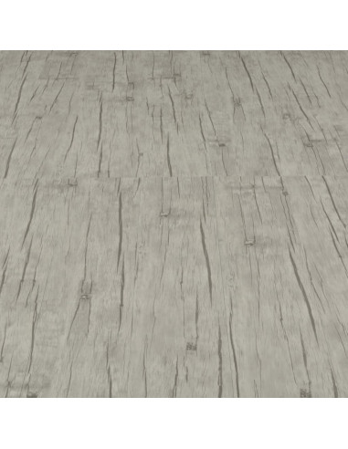 Listoni per Pavimenti Autoadesivi 4,46m² 3mm PVC Rovere Slavato