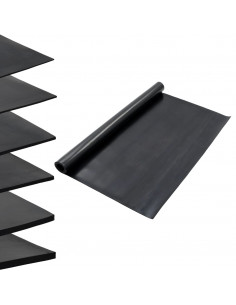 Tappetino Antiscivolo in Gomma 1,2x2 m 3 mm Liscio 2