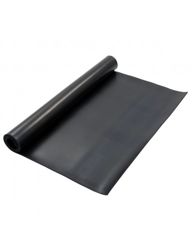 Tappetino Antiscivolo in Gomma 1,2x2 m 6 mm Liscio