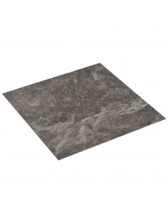 Listoni per Pavimenti Autoadesivi in PVC 5,11 m² Marmo Nero 2