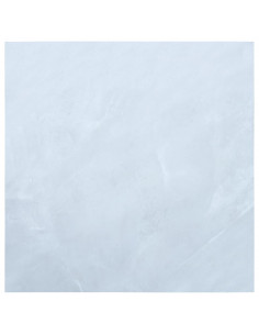 Listoni per Pavimenti Autoadesivi in PVC 5,11 m² Marmo Bianco 2