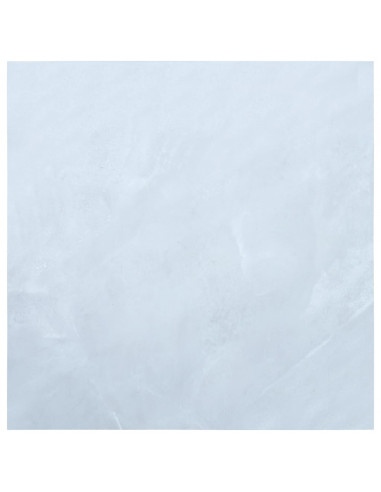 Listoni per Pavimenti Autoadesivi in PVC 5,11 m² Marmo Bianco