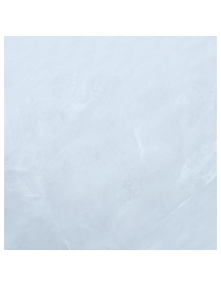 Listoni per Pavimenti Autoadesivi in PVC 5,11 m² Marmo Bianco