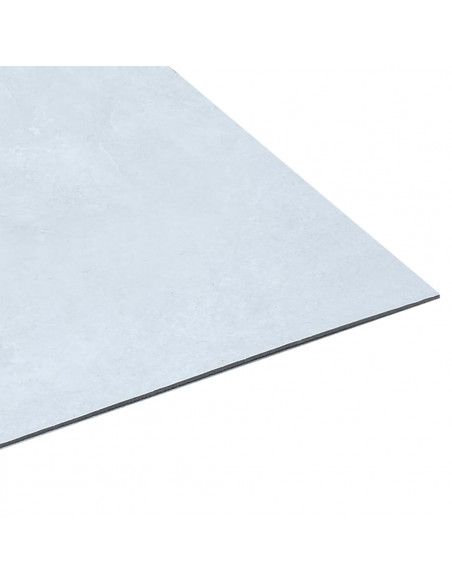 Listoni per Pavimenti Autoadesivi in PVC 5,11 m² Marmo Bianco
