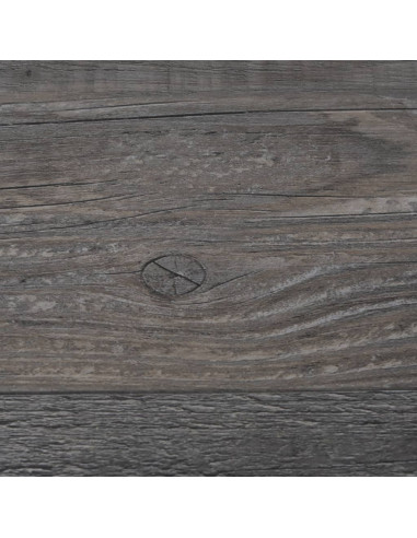 Listoni Pavimento PVC 5,02 m² 2mm Autoadesivi Legno Industriale