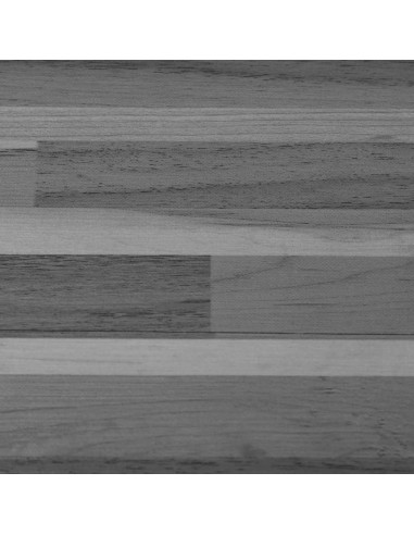 Listoni Pavimento in PVC 4,46 m² 3 mm Autodesivi Grigio a Strisce