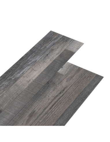 Listoni Pavimento PVC 4,46 m² 3 mm Autodesivi Legno Industriale